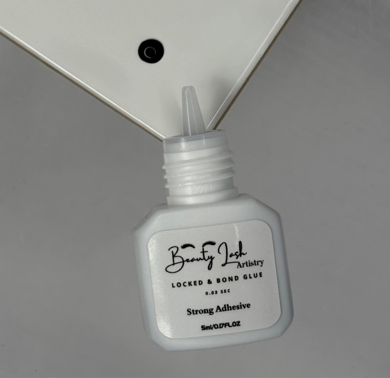 Beauty Lash Artistry Locked & Bond Eyelash Extension Adhesive 0.03s Dry Time - Black