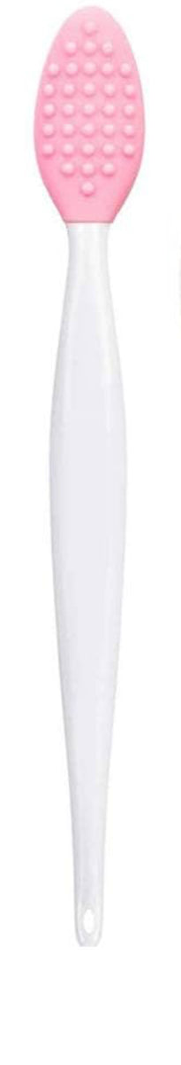 Eyebrow Exfoliating Brush Silicone Pink
