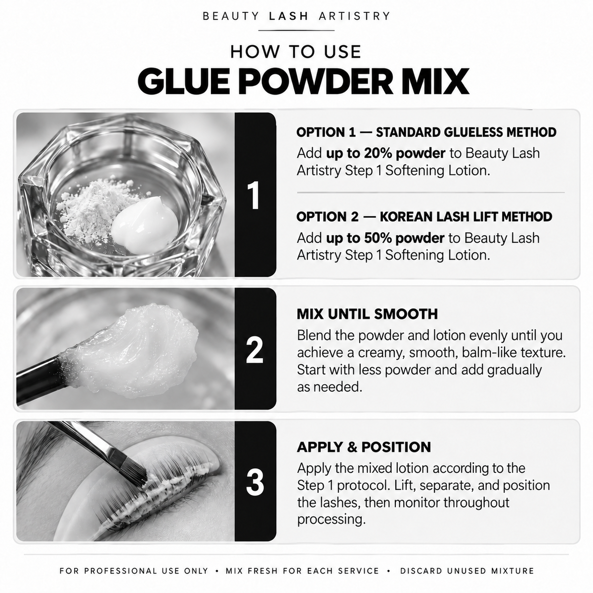 BEAUTY LASH ARTISTRY - LASH LIFT GLUE POWDER