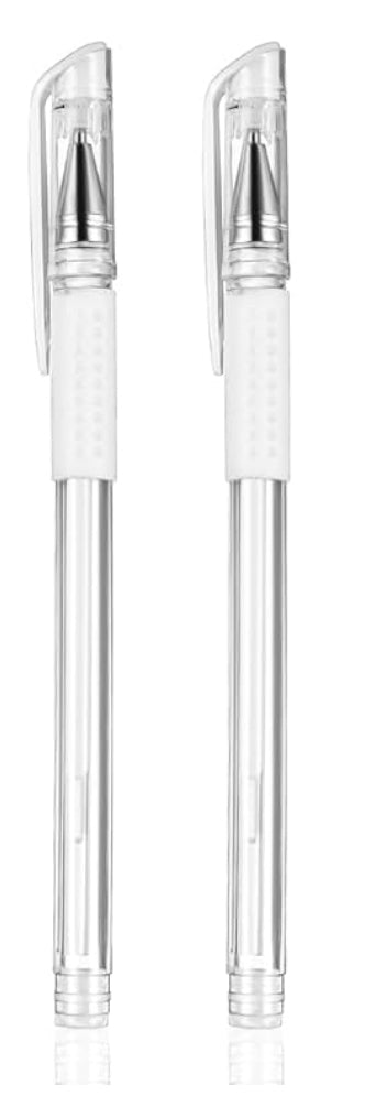 White Eyebrow Mapping Pen - 2 Pcs