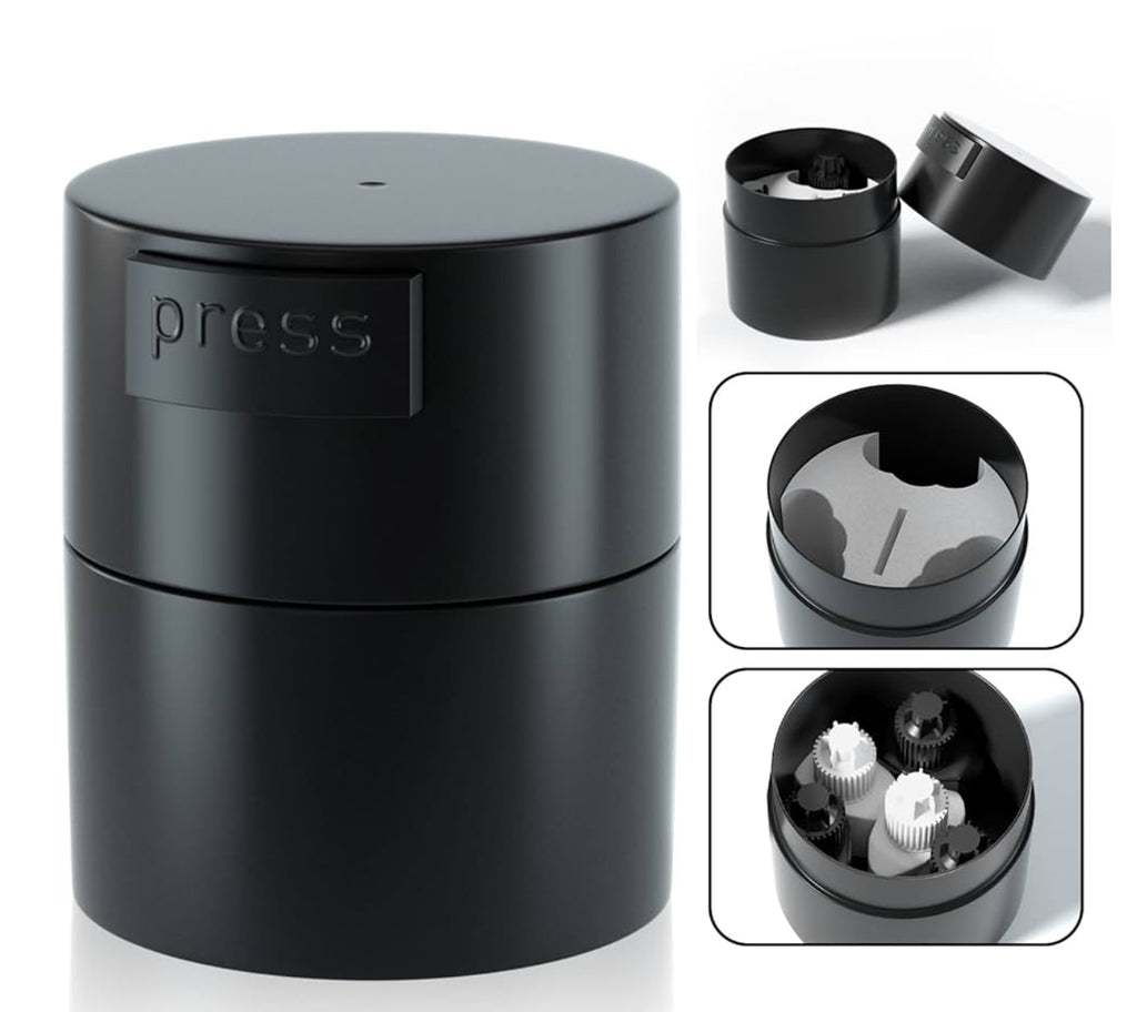 Black Eyelash Extension Glue Jar Storage