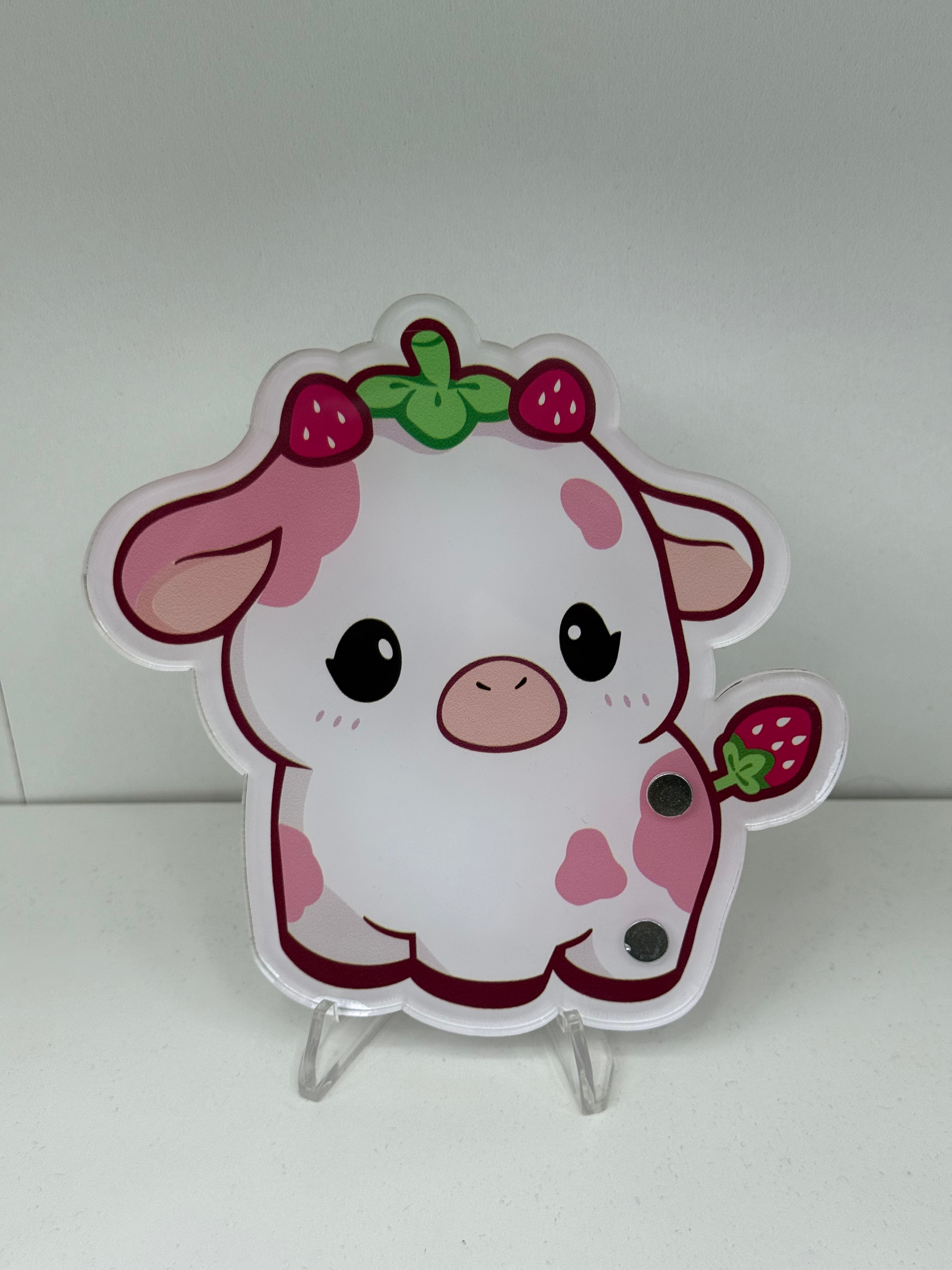 Strawberry Cow Lash Tile