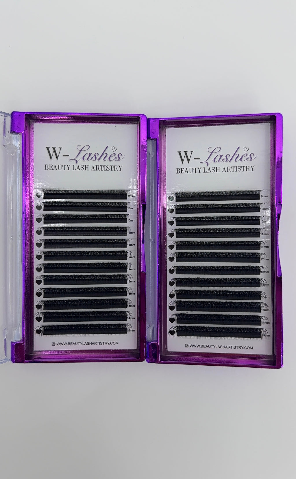 W-Lashes : Curl D Mix Length