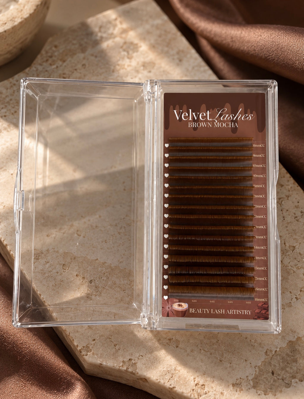 Velvet Lashes – Brown Mocha  🤎