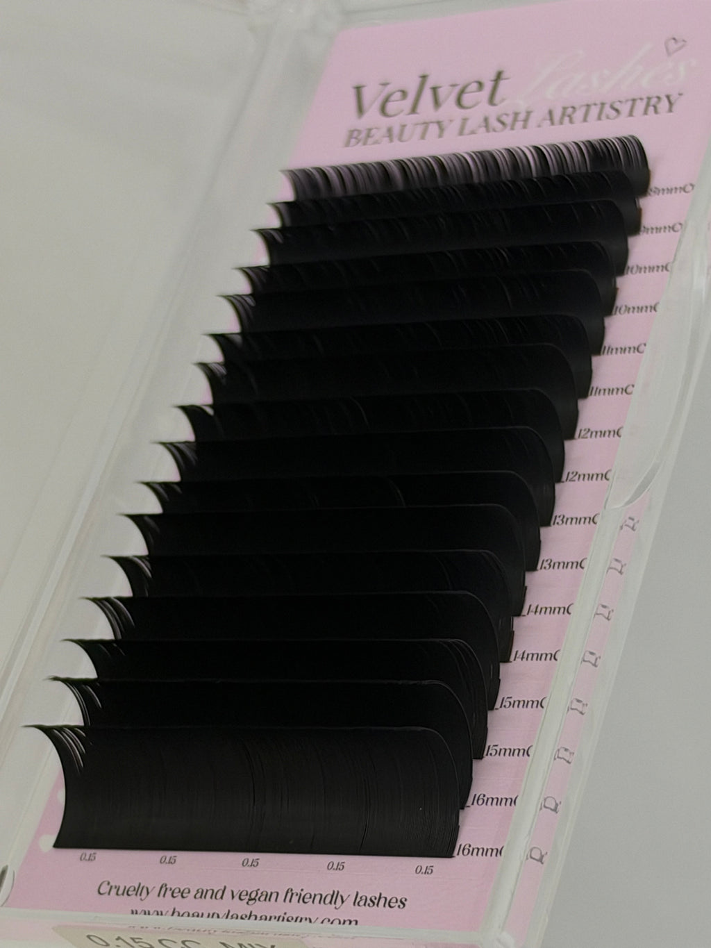 Velvet Lashes 0.15 MIX Trays | Classic Lashes