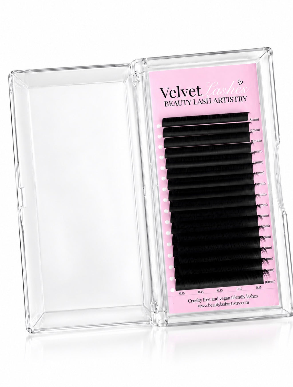 Velvet Lashes 0.15 MIX Trays | Classic Lashes