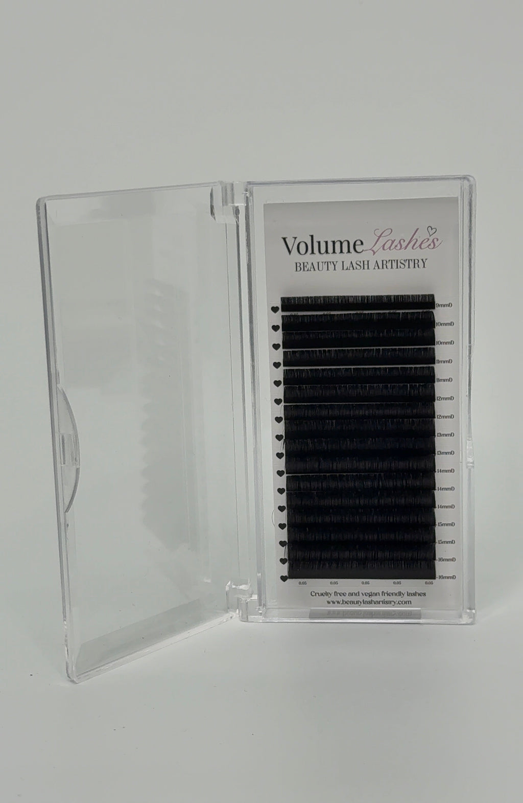 Black Matte Volume Lashes 0.03