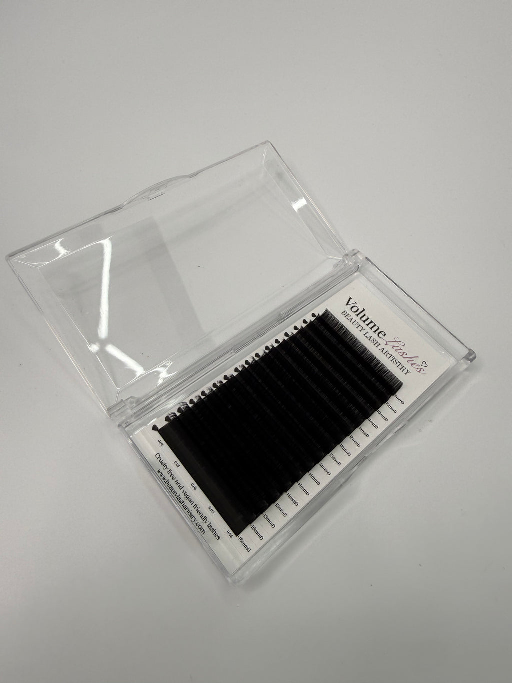 Black Matte Volume Lashes 0.03