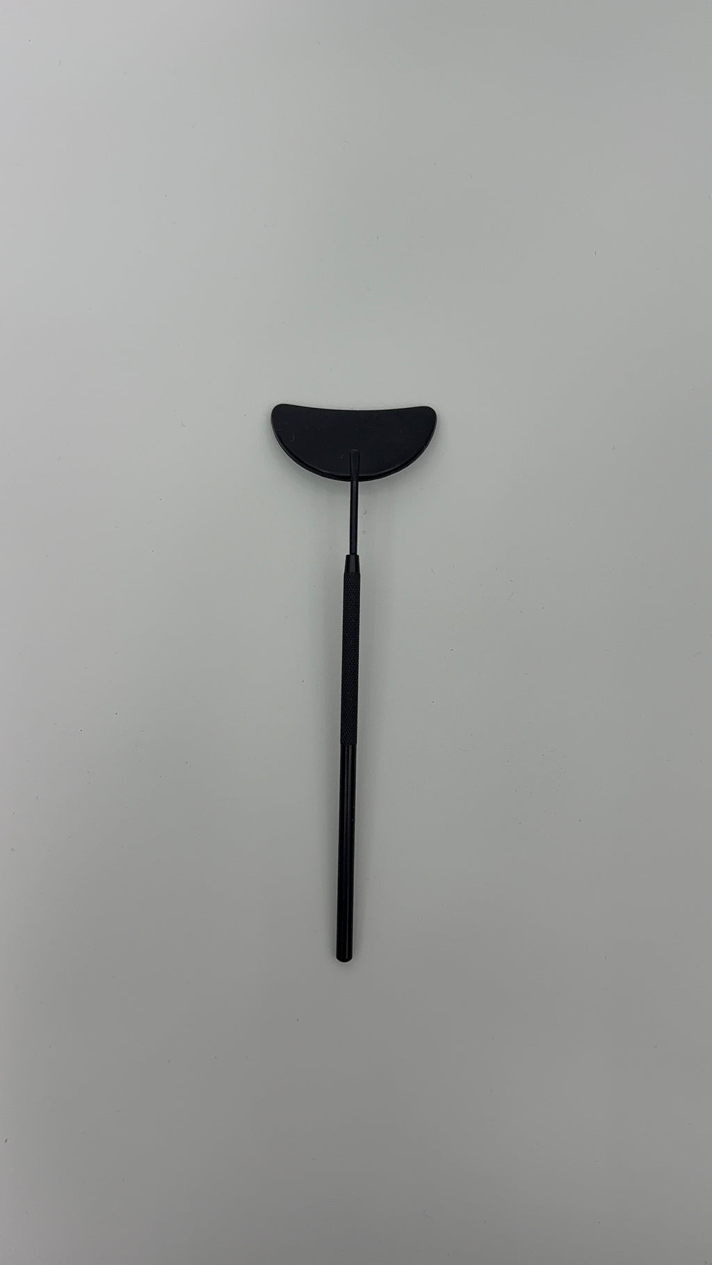 Black Mini Mirror Half-moon Shape