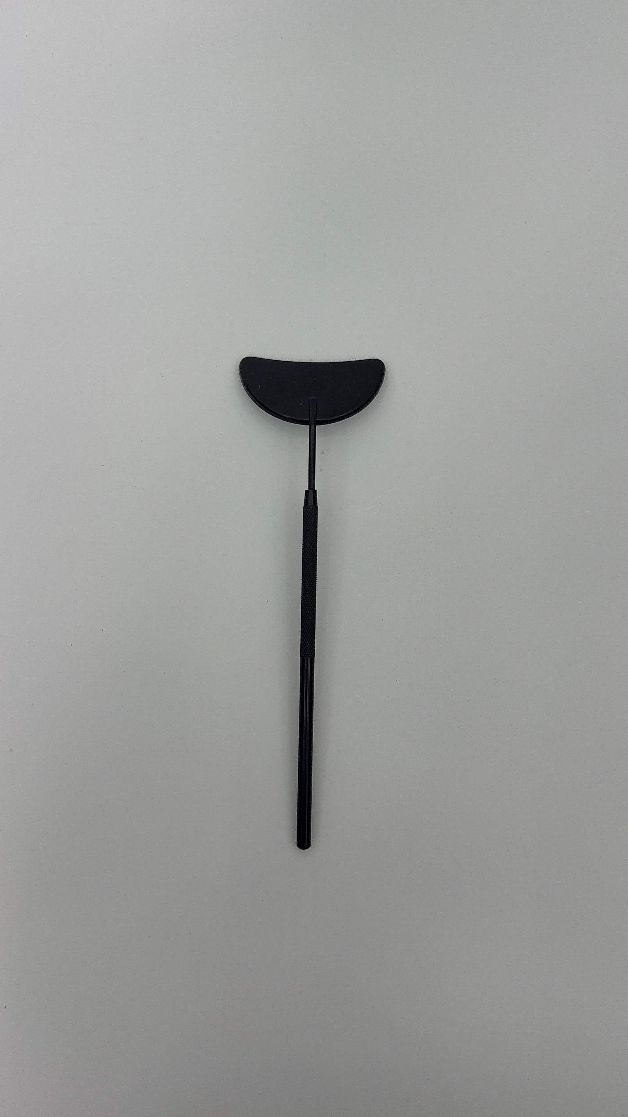 Black Mini Mirror Half-moon Shape