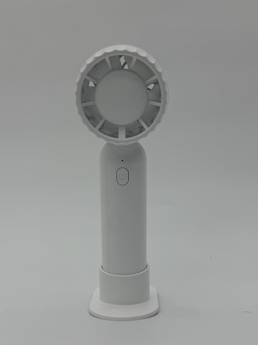 Mini Lash Fan (White | USB Rechargeable)