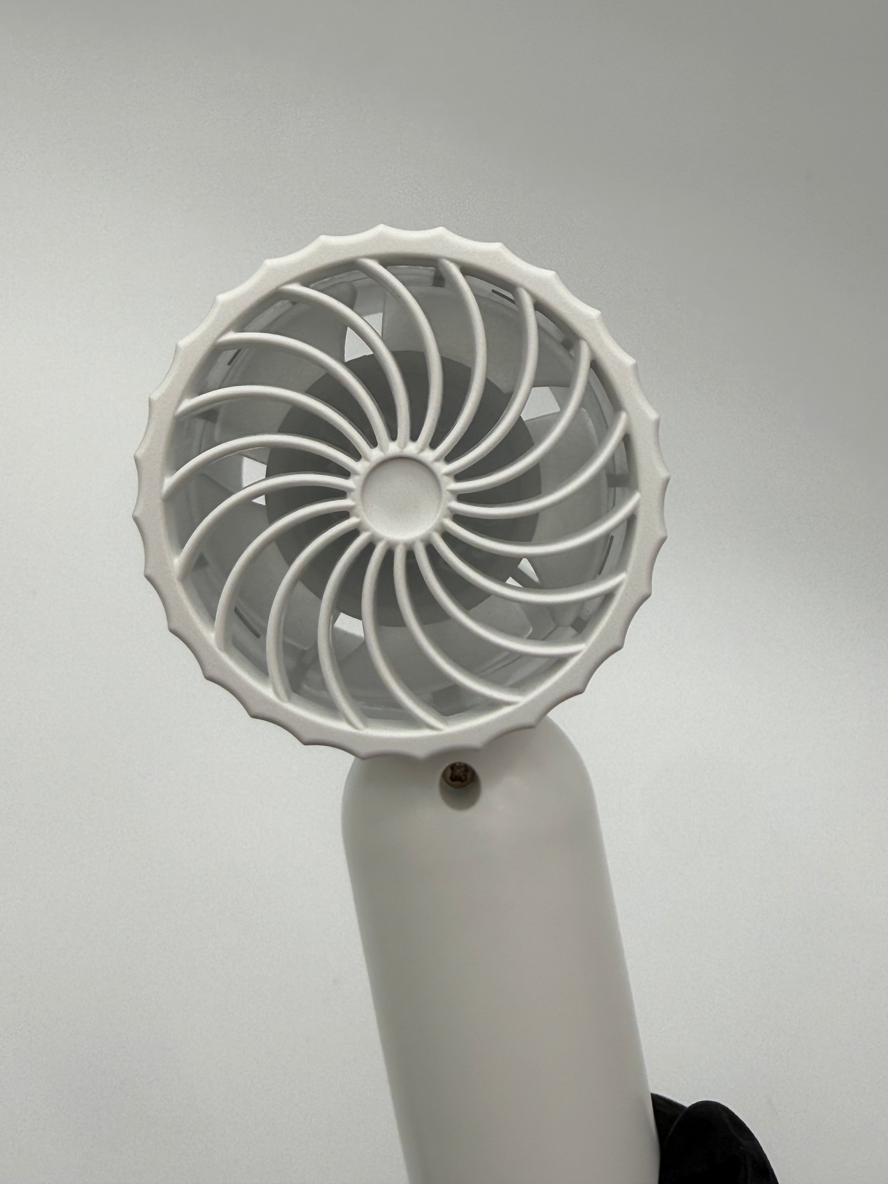 Mini Lash Fan (White | USB Rechargeable)