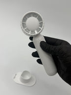 Mini Lash Fan (White | USB Rechargeable)
