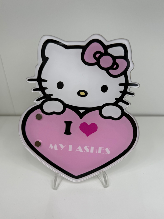 Hello Kitty " I love my Lashes" Lash Tile