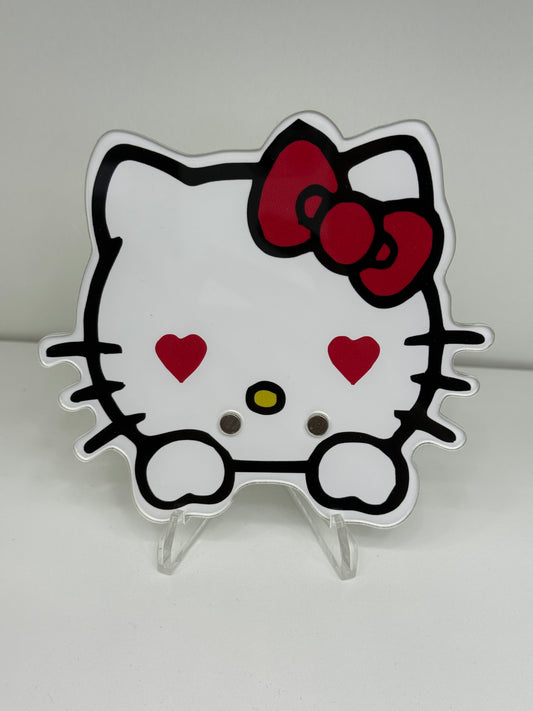 Hello Kitty Heart Eyes Face Lash Tile