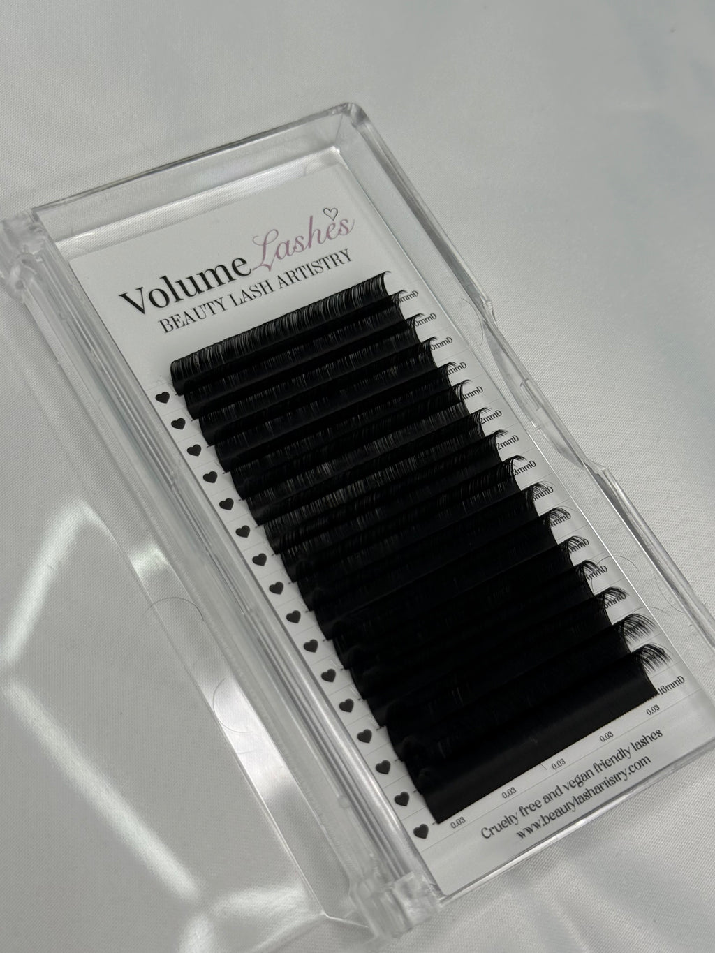 Black Matte Volume Lashes 0.05