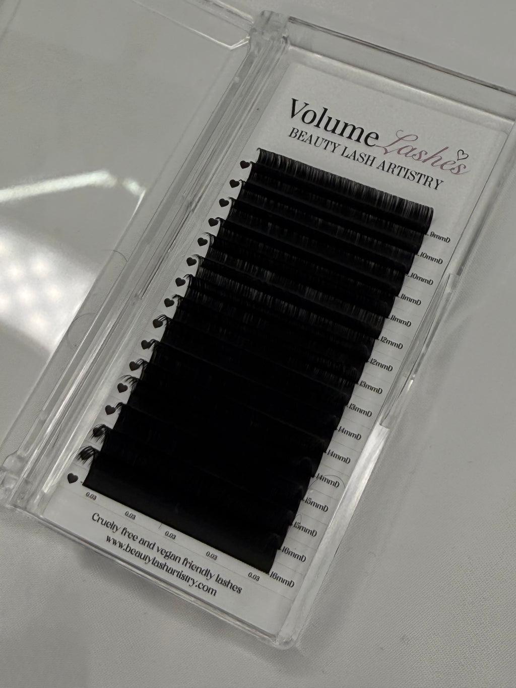 Black Matte Volume Lashes 0.05