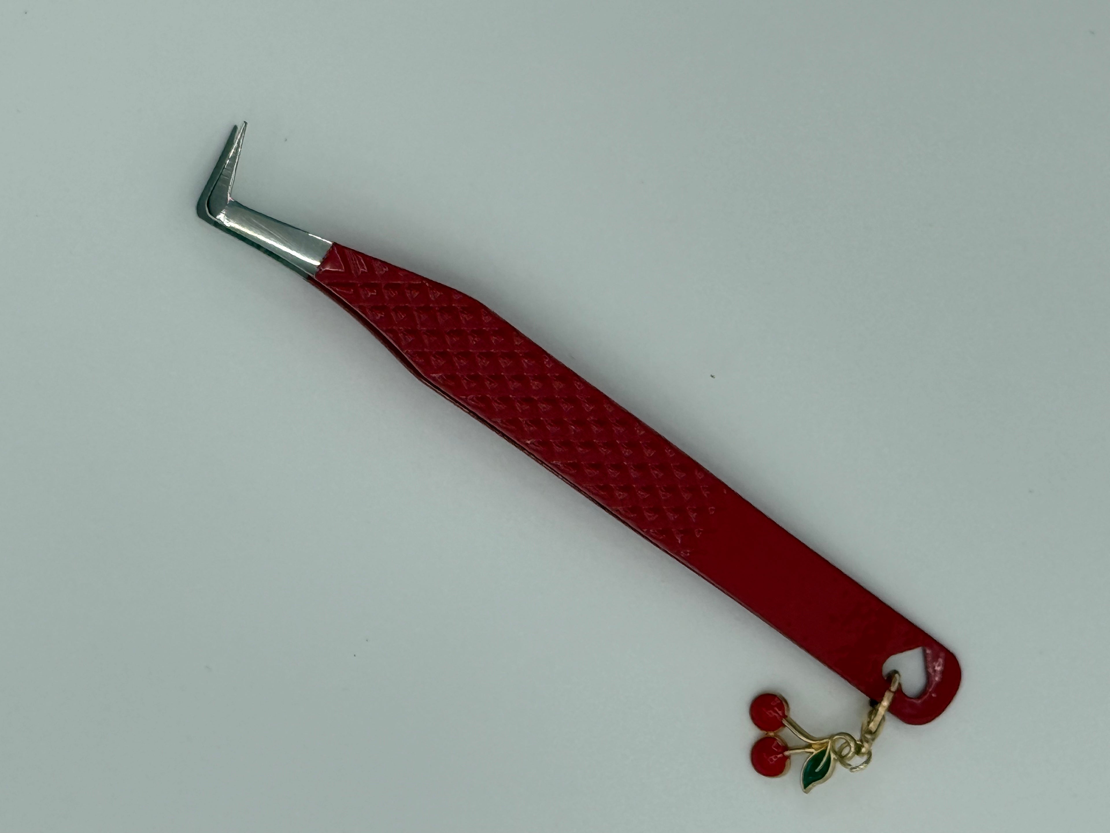 Cherry-Red Tweezer